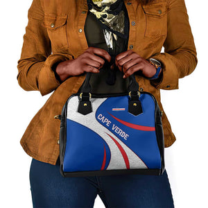 Cape Verde Shoulder Handbag with Blue Red Flag Nós Kretxeu Spirit