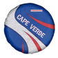 Cape Verde Spare Tire Cover with Blue Red Flag Nós Kretxeu Spirit