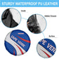 Cape Verde Spare Tire Cover with Blue Red Flag Nós Kretxeu Spirit