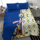 Cape Verde Bedding Set Kingfisher Bird Floral Flag Spirit - African Pride
