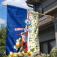 Cape Verde Garden Flag Kingfisher Bird Floral Flag Spirit - African Pride