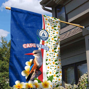 Cape Verde Garden Flag Kingfisher Bird Floral Flag Spirit - African Pride