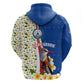 Cape Verde Hoodie Kingfisher Bird Floral Flag Spirit - African Pride