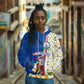 Cape Verde Hoodie Kingfisher Bird Floral Flag Spirit - African Pride