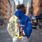 Cape Verde Hoodie Kingfisher Bird Floral Flag Spirit - African Pride