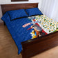 Cape Verde Quilt Bed Set Kingfisher Bird Floral Flag Spirit - African Pride