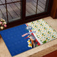 Cape Verde Rubber Doormat Kingfisher Bird Floral Flag Spirit - African Pride