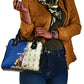 Cape Verde Shoulder Handbag Kingfisher Bird Floral Flag Spirit - African Pride