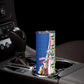 Cape Verde Skinny Tumbler Kingfisher Bird Floral Flag Spirit - African Pride