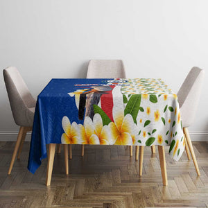 Cape Verde Tablecloth Kingfisher Bird Floral Flag Spirit - African Pride