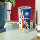 Cape Verde Tumbler Cup Kingfisher Bird Floral Flag Spirit - African Pride