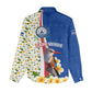 Cape Verde Women Casual Shirt Kingfisher Bird Floral Flag Spirit - African Pride
