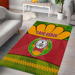 Cape Verde Area Rug One Heart Ten Islands National Emblem Spirit - African Pride