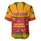 Cape Verde Baseball Jersey One Heart Ten Islands National Emblem Spirit - African Pride