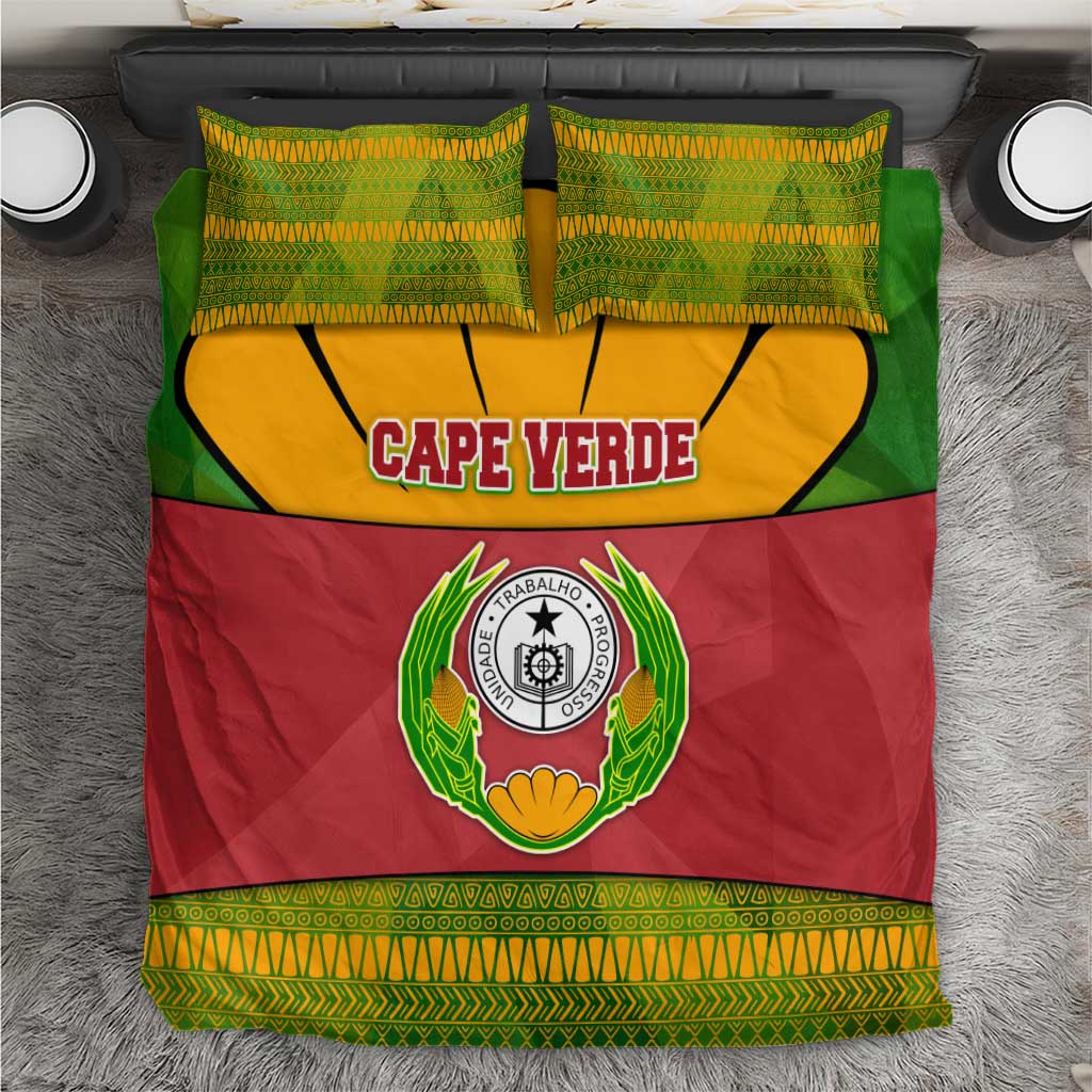 Cape Verde Bedding Set One Heart Ten Islands National Emblem Spirit - African Pride