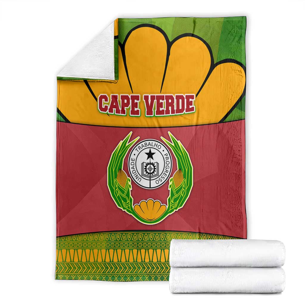 Cape Verde Blanket One Heart Ten Islands National Emblem Spirit - African Pride