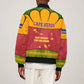Cape Verde Bomber Jacket One Heart Ten Islands National Emblem Spirit - African Pride