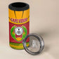 Cape Verde 4 in 1 Can Cooler Tumbler One Heart Ten Islands National Emblem Spirit - African Pride