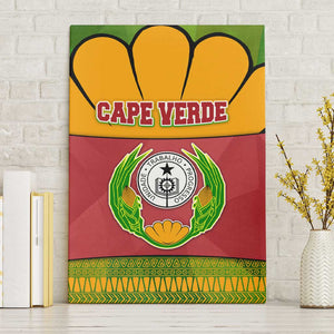 Cape Verde Canvas Wall Art One Heart Ten Islands National Emblem Spirit - African Pride