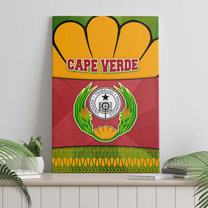 Cape Verde Canvas Wall Art One Heart Ten Islands National Emblem Spirit - African Pride