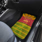 Cape Verde Car Mats One Heart Ten Islands National Emblem Spirit - African Pride