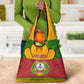 Cape Verde Grocery Bag One Heart Ten Islands National Emblem Spirit - African Pride