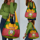 Cape Verde Grocery Bag One Heart Ten Islands National Emblem Spirit - African Pride