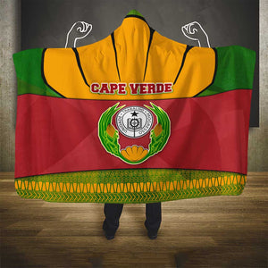 Cape Verde Hooded Blanket One Heart Ten Islands National Emblem Spirit - African Pride