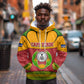 Cape Verde Hoodie One Heart Ten Islands National Emblem Spirit - African Pride
