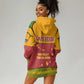 Cape Verde Hoodie Dress One Heart Ten Islands National Emblem Spirit - African Pride