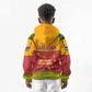 Cape Verde Kid Hoodie One Heart Ten Islands National Emblem Spirit - African Pride