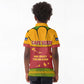Cape Verde Kid Polo Shirt One Heart Ten Islands National Emblem Spirit - African Pride