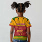 Cape Verde Kid T shirt One Heart Ten Islands National Emblem Spirit - African Pride