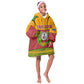 Cape Verde Kid Wearable Blanket Hoodie One Heart Ten Islands National Emblem Spirit - African Pride