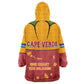 Cape Verde Kid Wearable Blanket Hoodie One Heart Ten Islands National Emblem Spirit - African Pride