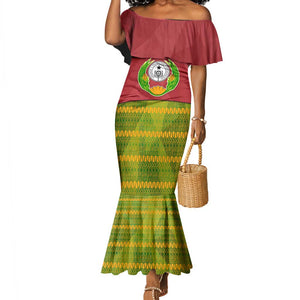 Cape Verde Mermaid Dress One Heart Ten Islands National Emblem Spirit - African Pride