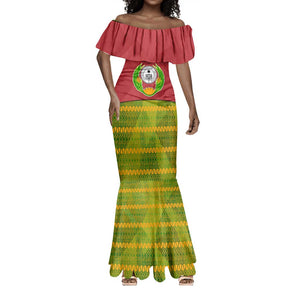 Cape Verde Mermaid Dress One Heart Ten Islands National Emblem Spirit - African Pride