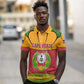 Cape Verde Polo Shirt One Heart Ten Islands National Emblem Spirit - African Pride