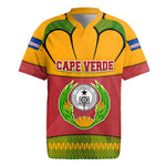 Cape Verde Rugby Jersey One Heart Ten Islands National Emblem Spirit - African Pride