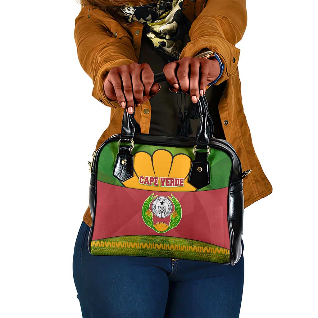 Cape Verde Shoulder Handbag One Heart Ten Islands National Emblem Spirit - African Pride