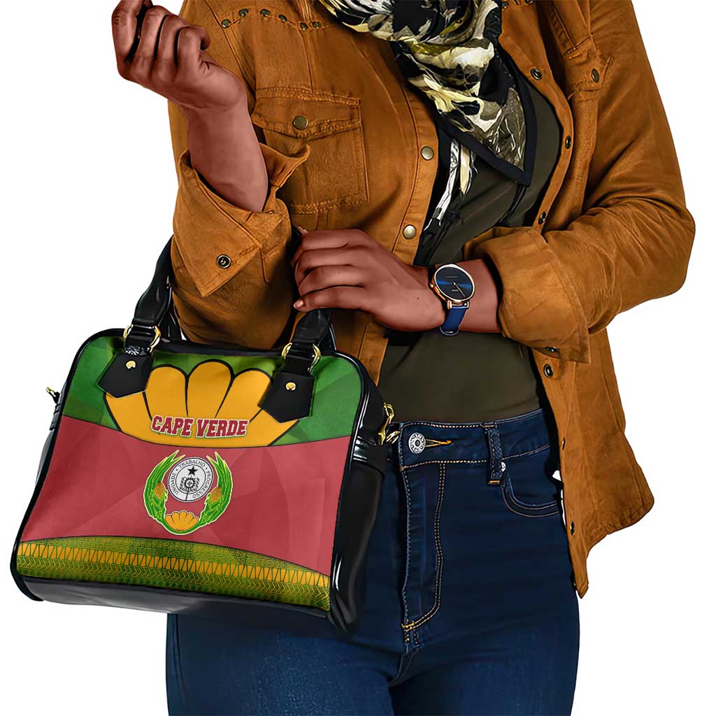 Cape Verde Shoulder Handbag One Heart Ten Islands National Emblem Spirit - African Pride