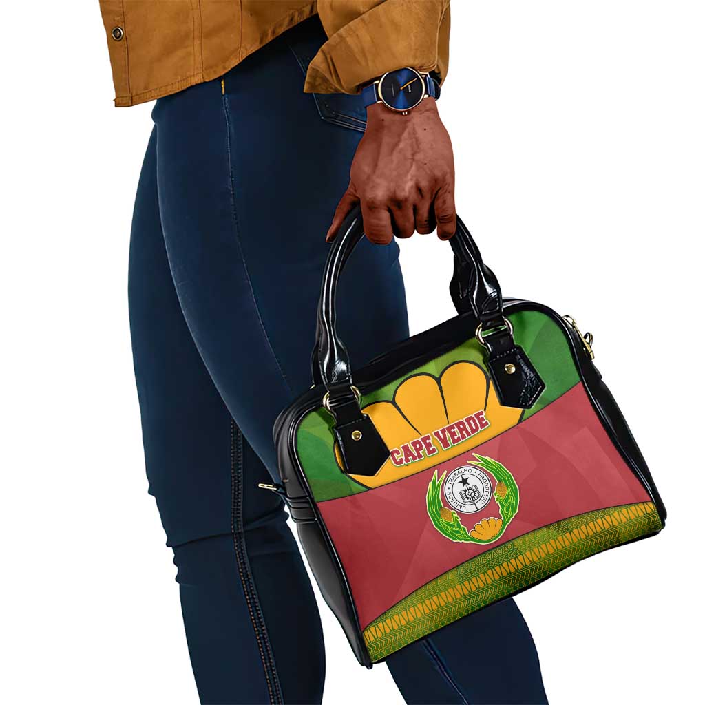 Cape Verde Shoulder Handbag One Heart Ten Islands National Emblem Spirit - African Pride