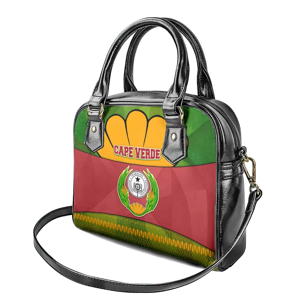 Cape Verde Shoulder Handbag One Heart Ten Islands National Emblem Spirit - African Pride