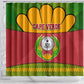 Cape Verde Shower Curtain One Heart Ten Islands National Emblem Spirit - African Pride