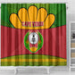 Cape Verde Shower Curtain One Heart Ten Islands National Emblem Spirit - African Pride