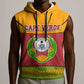 Cape Verde Sleeveless Hoodie One Heart Ten Islands National Emblem Spirit - African Pride