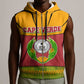 Cape Verde Sleeveless Zip Hoodie One Heart Ten Islands National Emblem Spirit - African Pride