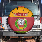Cape Verde Spare Tire Cover One Heart Ten Islands National Emblem Spirit - African Pride
