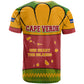 Cape Verde T shirt One Heart Ten Islands National Emblem Spirit - African Pride