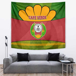 Cape Verde Tapestry One Heart Ten Islands National Emblem Spirit - African Pride